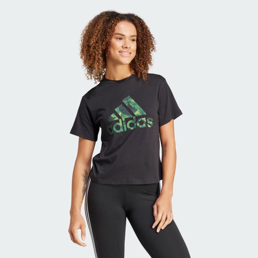 Adidas big logo tee new arrivals
