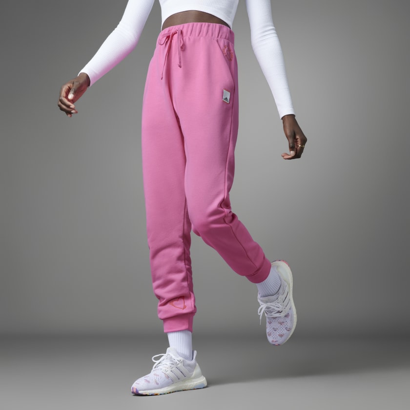 adidas jogger rosa