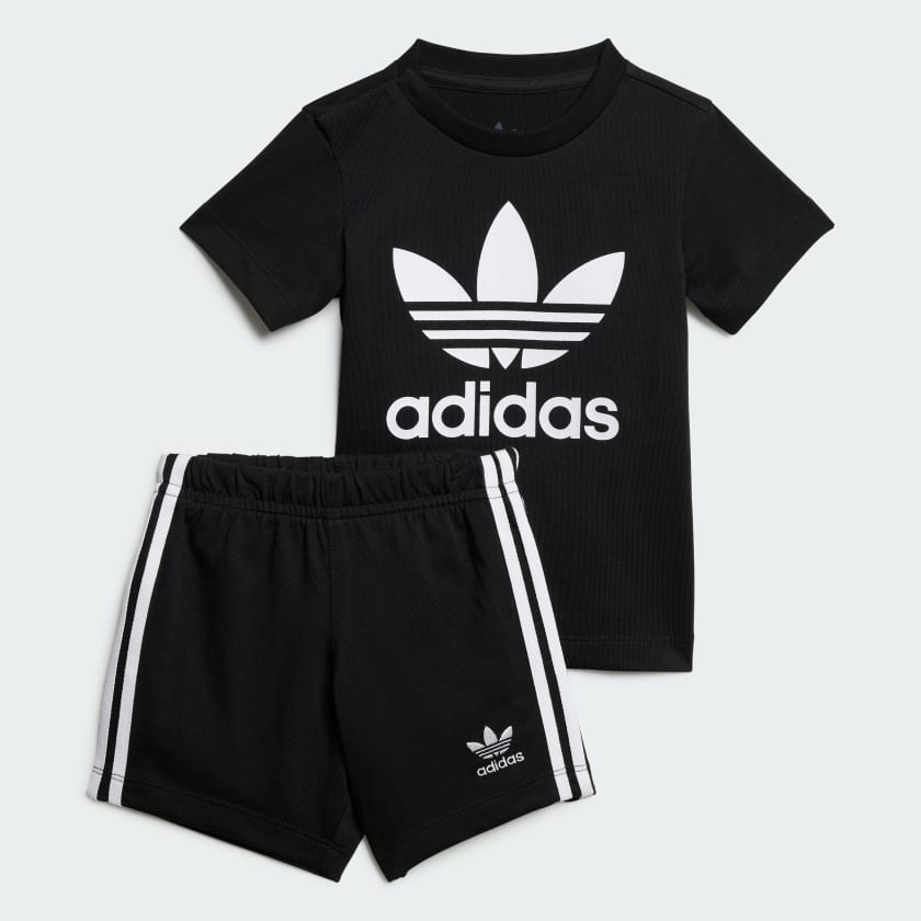 adidas Shorts Kids T Shirt Set Schwarz adidas Deutschland