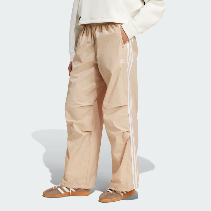 Beige adidas hose top