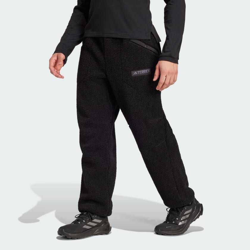 adidas Terrex Xploric High Pile Fleece Pants Black adidas Deutschland