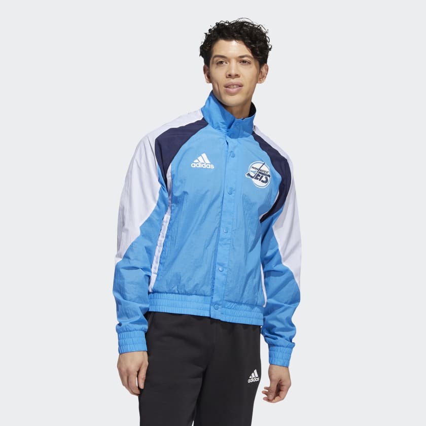 adidas Jets Reverse Retro Jacket - Blue | adidas Canada