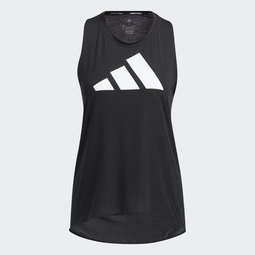 adidas 3 Stripes Logo Tank Top Black adidas Thailand