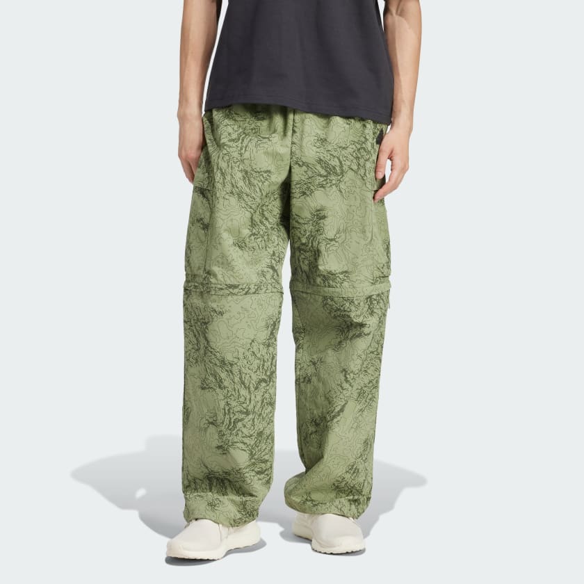 Adidas zip off trousers hotsell