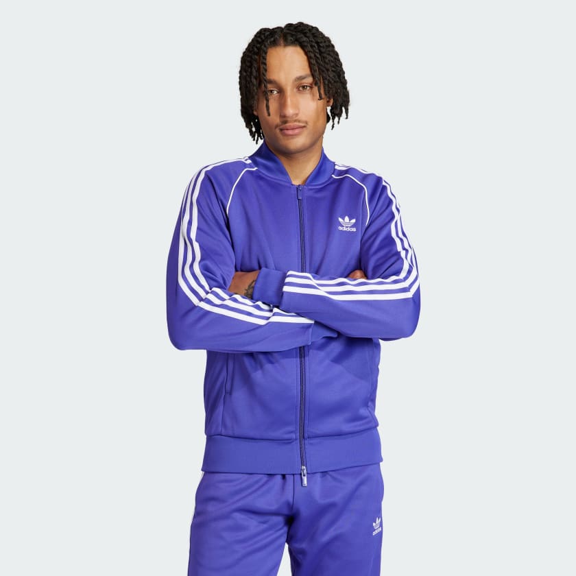 adidas Adicolor Classics SST Trainingsjack paars adidas Belgium