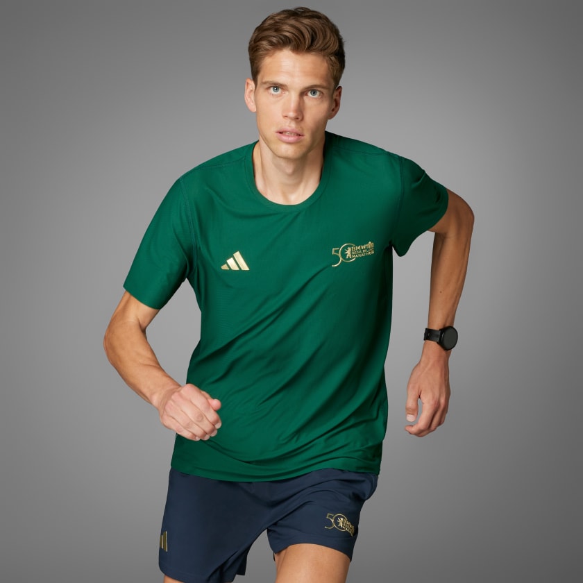 adidas BMW Berlin Marathon 2024 Tee Green adidas Finland