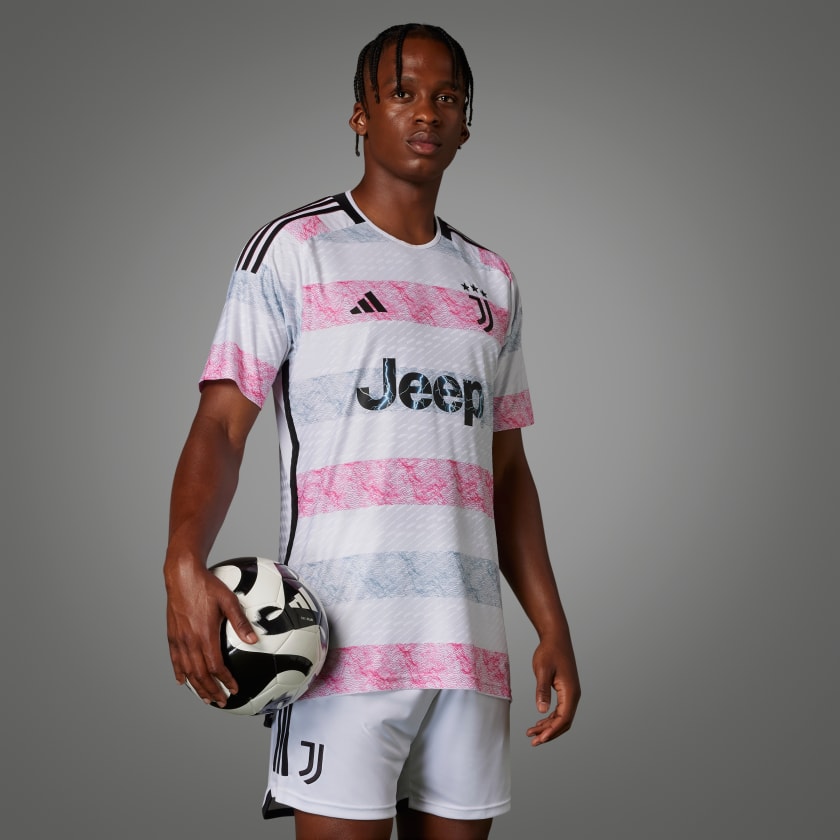 adidas Juventus 23/24 Away Authentic Jersey - White | Men's Soccer | adidas  US