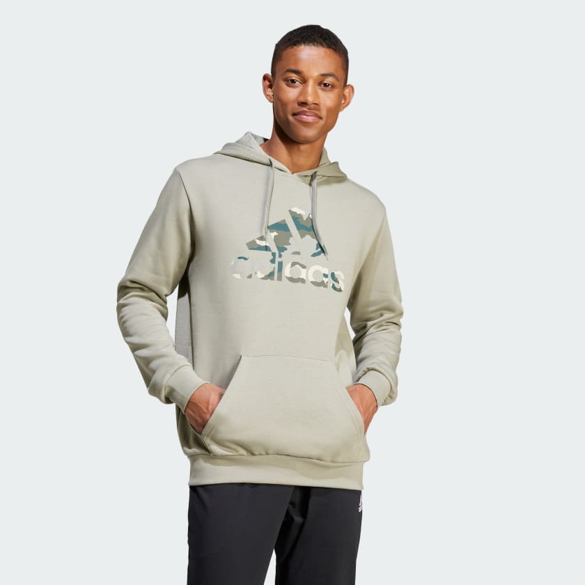 Green camo adidas hoodie deals
