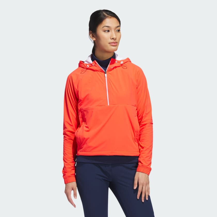 adidas Ultimate365 Tour WIND.RDY Fleece Hoodie - Red