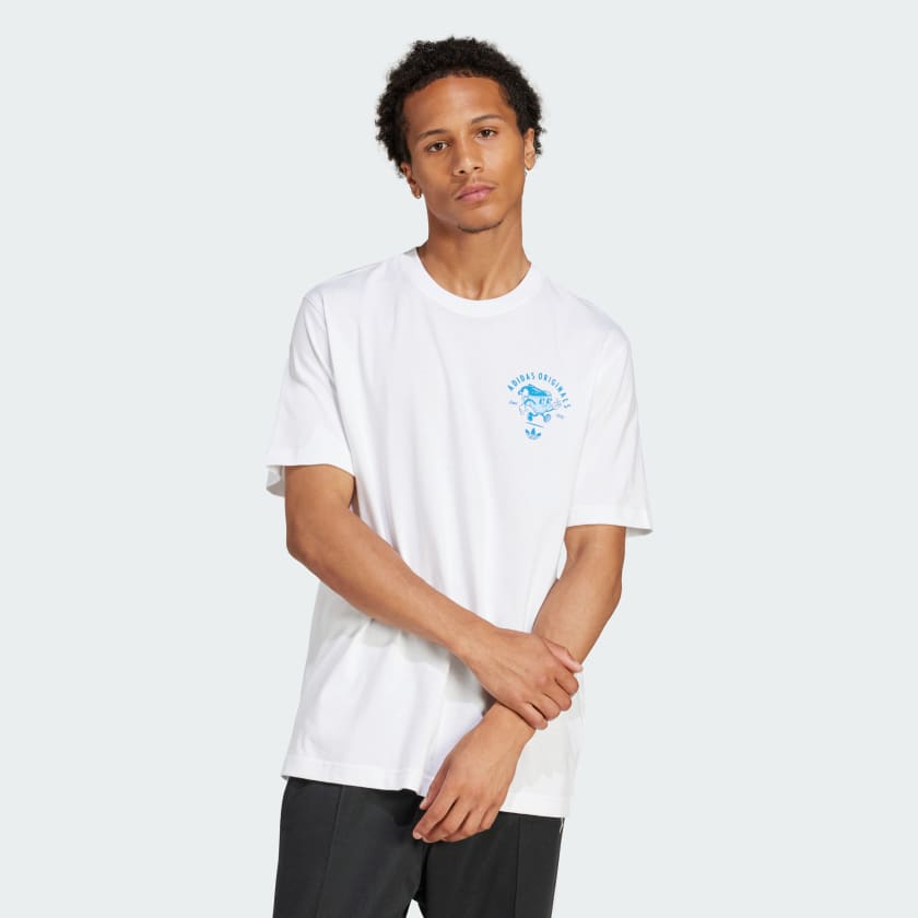 adidas Coffee Club T Shirt White adidas UK