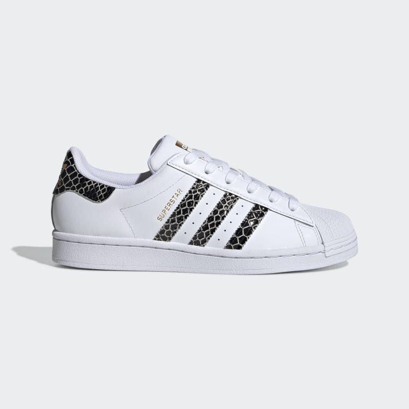 Adidas Superstar Shoes White/Gold G55658, 50% OFF