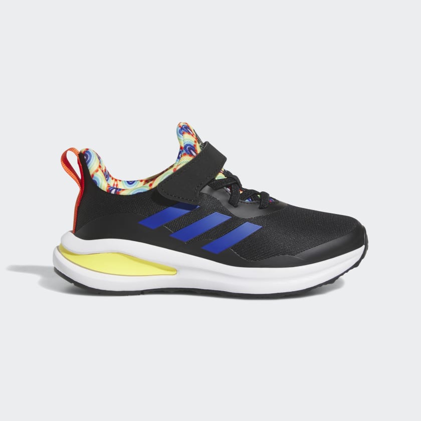 adidas FortaRun Sport Running Elastic Lace and Top Strap Shoes Black adidas Thailand