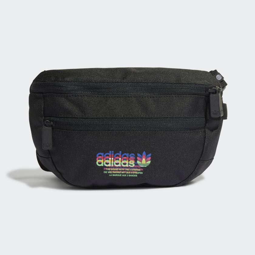 adidas Hyperreal Waist Bag - Black | unisex lifestyle | adidas US