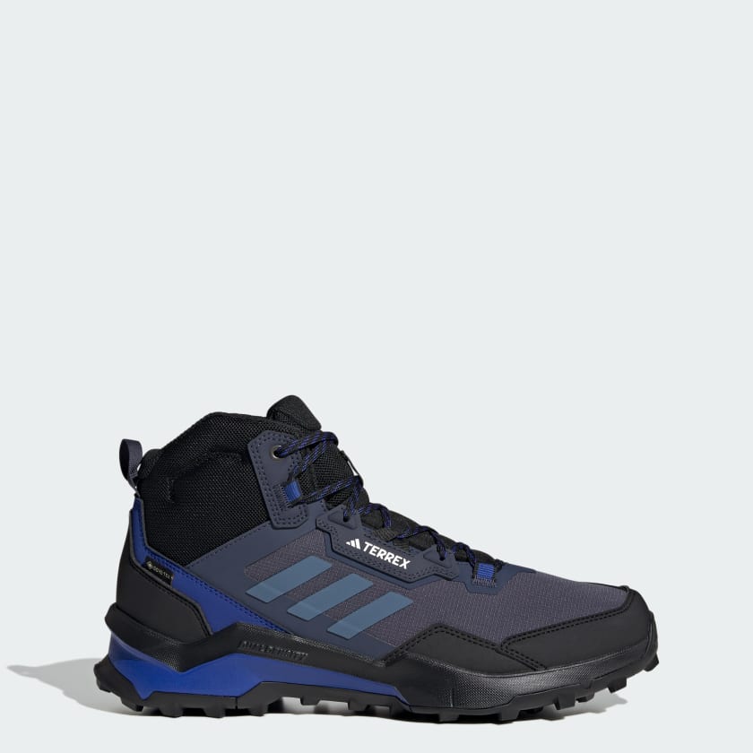 adidas Terrex AX4 Mid GORE-TEX Hiking Shoes - Niebieski