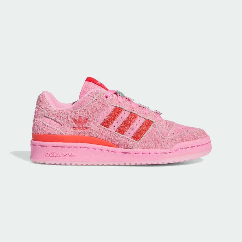 adidas Forum Low CL The Grinch Shoes - Pink | Women's Basketball | adidas US