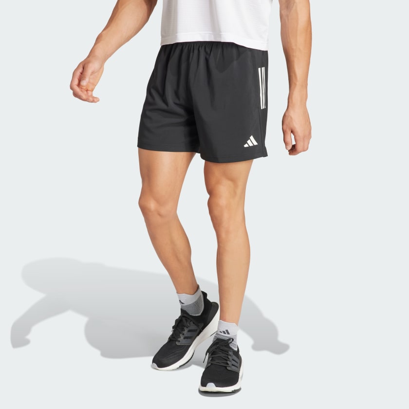 adidas Own The Run Shorts - Black, Men's Running
