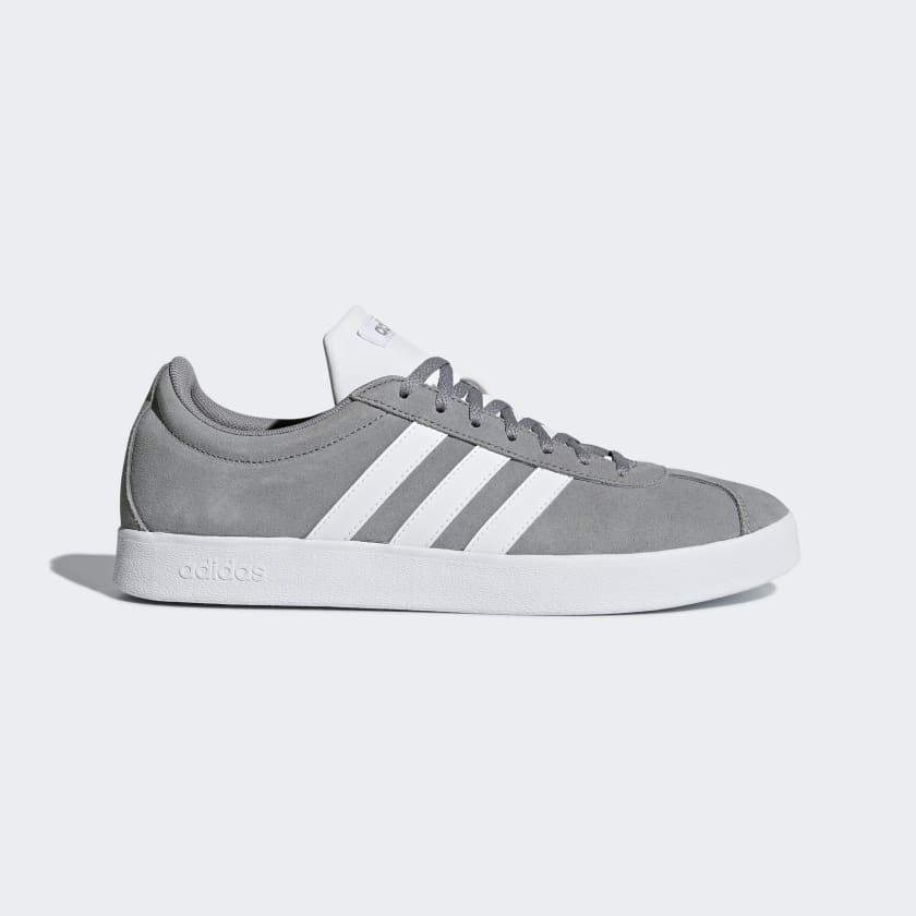 adidas VL Court 2.0 Shoes - Grey | adidas UK