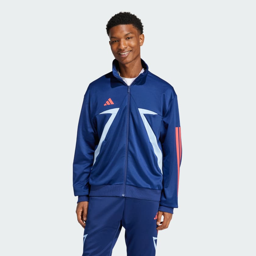 adidas House of Tiro Nations Pack Track Top - Blue | adidas UK