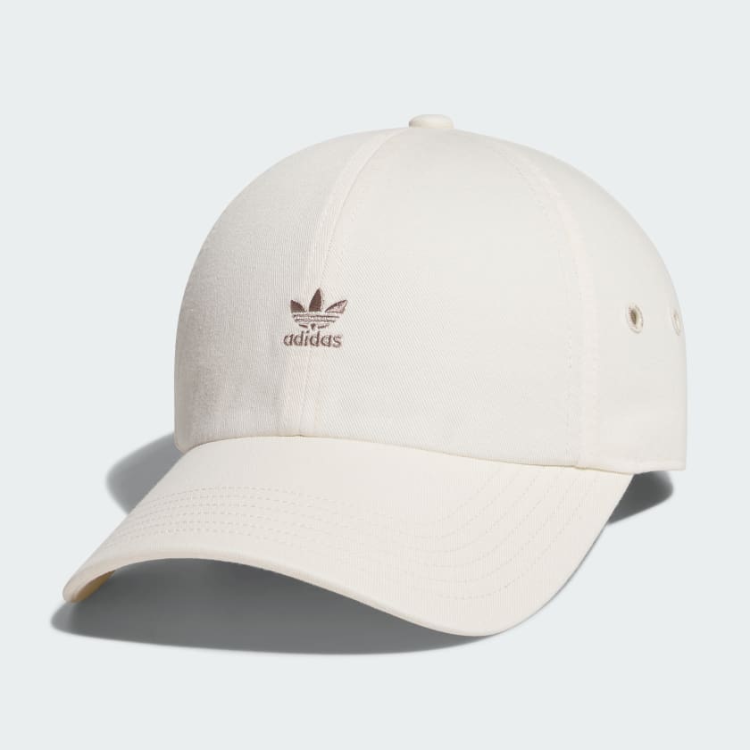 Beige Trefoil Trucker Cap Adidas Ball Cap Women's Adidas