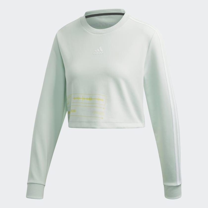 Adidas id outlet cropped tee