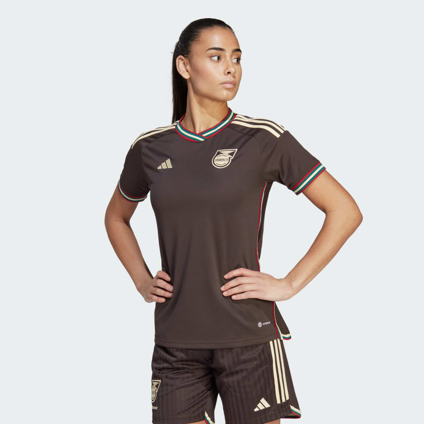 grafisch Begrafenis bossen adidas Jamaica 23 Away Jersey - Brown | Women's Soccer | adidas US