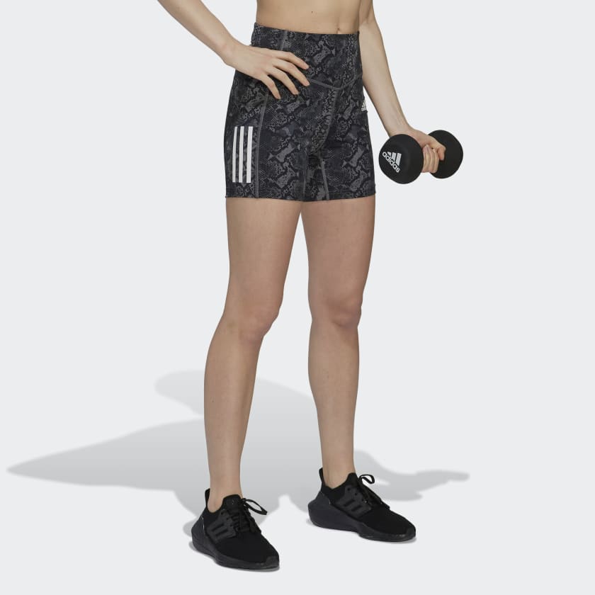 adidas Hyperglam AEROREADY High-Rise Training Tight Shorts - Multicolor |  adidas Canada