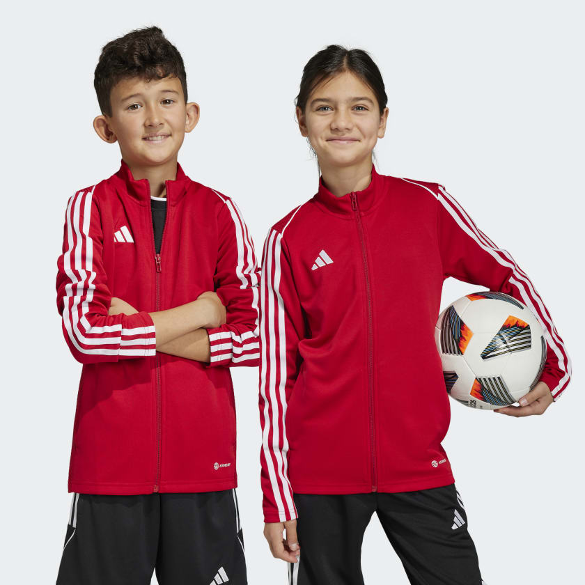 ⚽️ adidas Tiro 23 League Training Jacket - Red | Kids' Soccer adidas US ⚽️