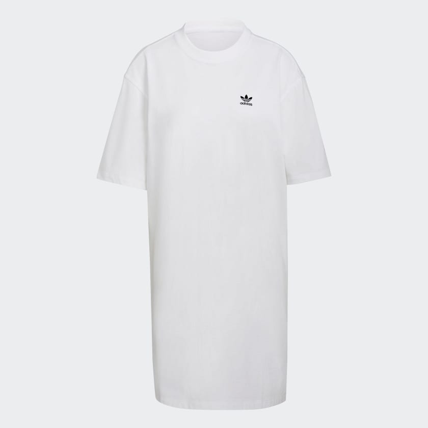Adidas originals adicolor big trefoil outlet tee dress