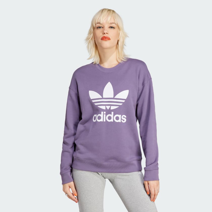 Poleron adidas cuello redondo clearance
