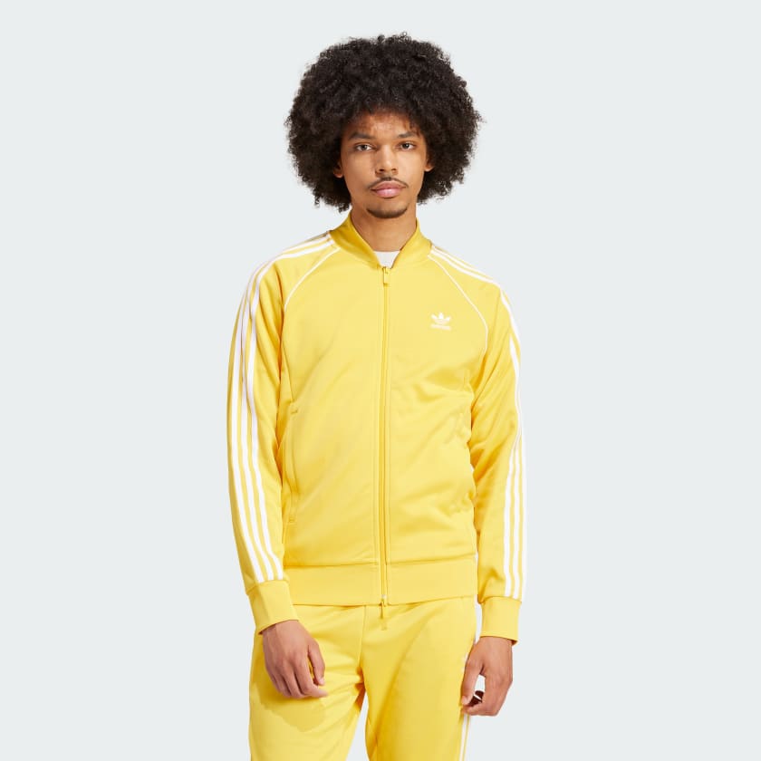 adidas Adicolor Classics SST Track Jacket Yellow adidas Thailand
