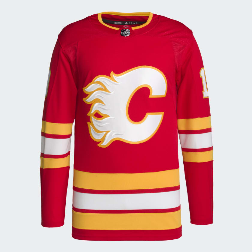 adidas Flames Matthew Tkachuk Home Authentic Jersey - Red