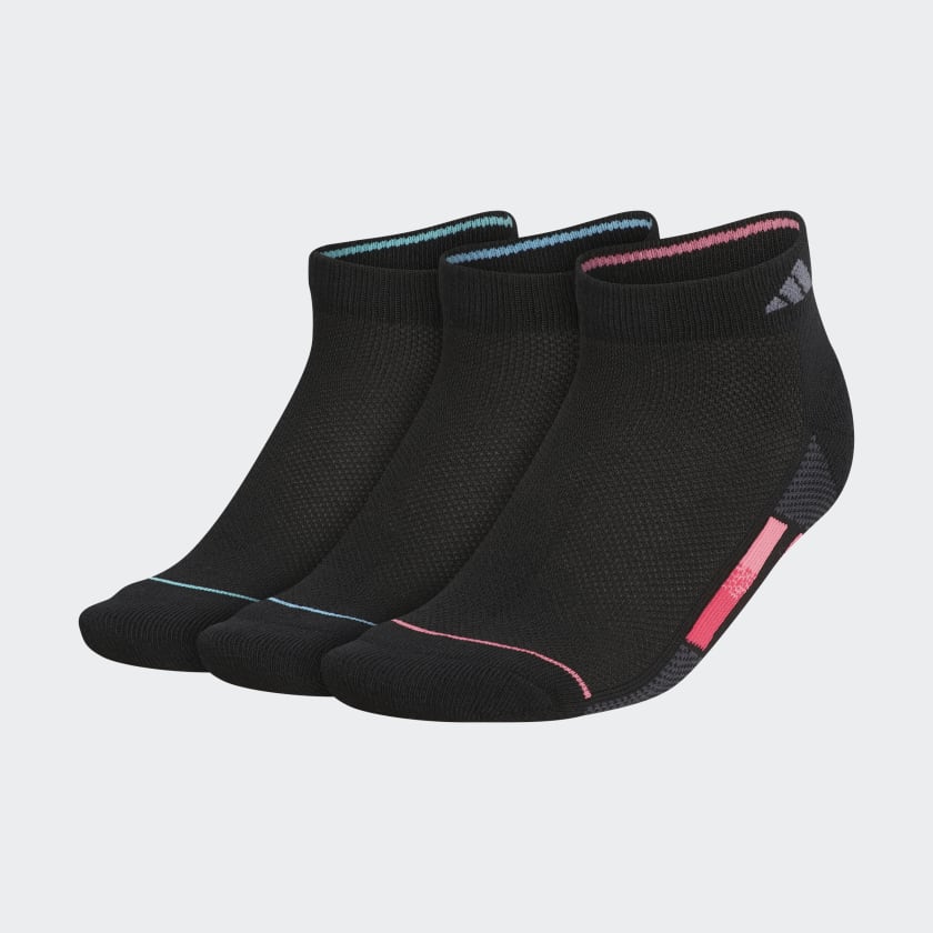 adidas Superlite Stripe Low Cut Socks 3 Pairs Black Free Shipping with adiClub adidas Canada