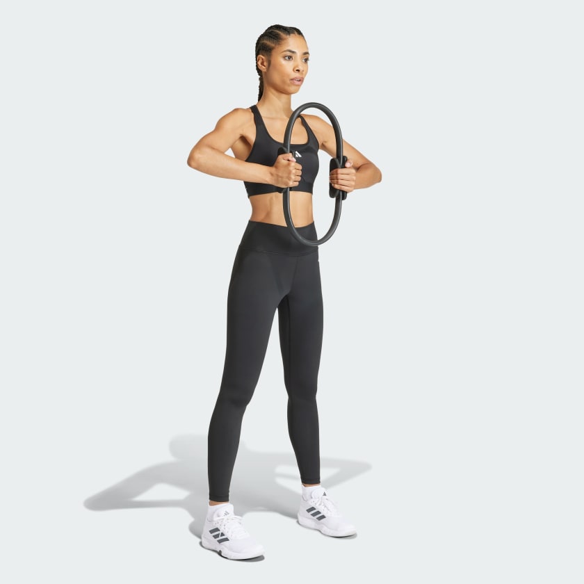 adidas Train Essentials Stay in Play 7/8 Leggings - Black | Women's  Training | adidas US