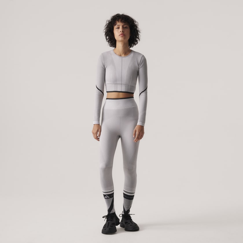 adidas Mallas TrueStrength para Yoga adidas by Stella McCartney 7 8 Corte Alto Gris adidas Mexico