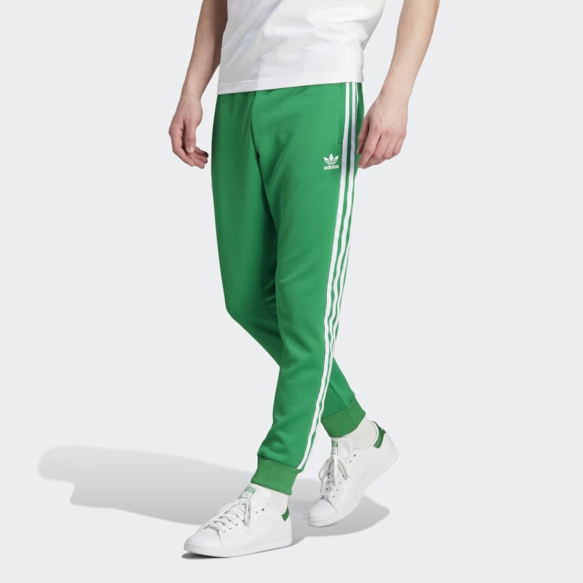 adidas Adicolor Classics+ SST Track Pants - Green | Men's Lifestyle | adidas  US