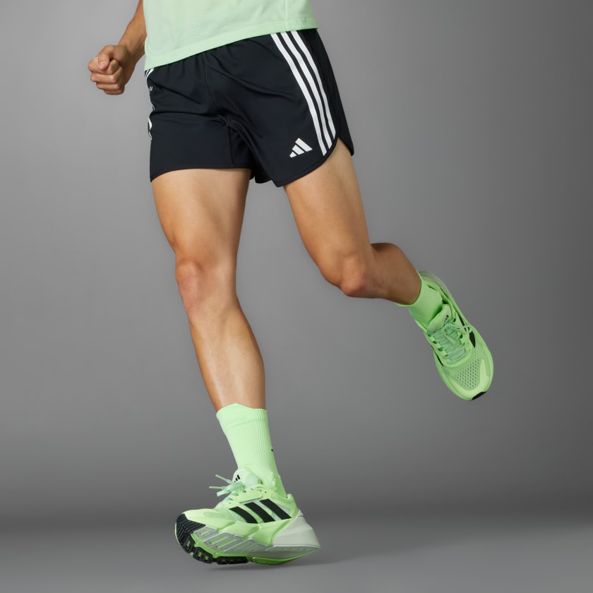 adidas Men's Running Own the Run 3-Stripes Shorts - Black adidas US
