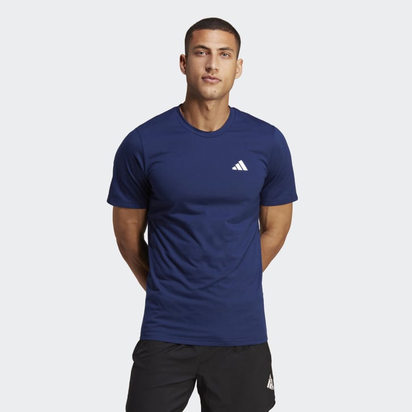 adidas Train Essentials Feelready Training T-Shirt - Blau | adidas ...