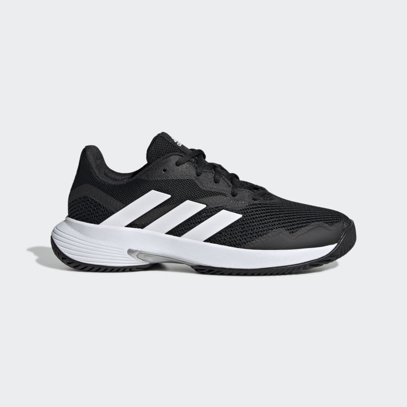 adidas Courtjam Control Tennisschoenen Zwart adidas Offici le Shop