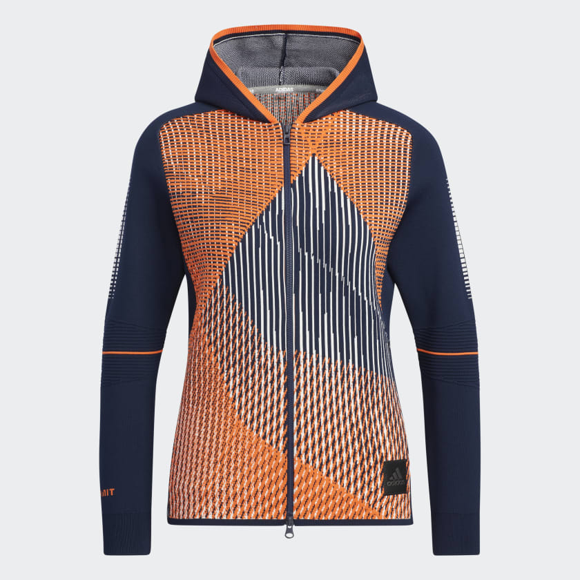 adidas（アディダス）の「PRIMEKNIT グラデーション 長袖フルジップフーディー【adidas Golf/アディダスゴルフ】（パーカー）」  - WEAR