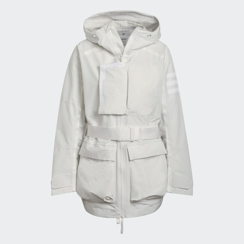 adidas TERREX XPLORIC RAIN.RDY CITY JACKET White Free Shipping with adiClub adidas Canada