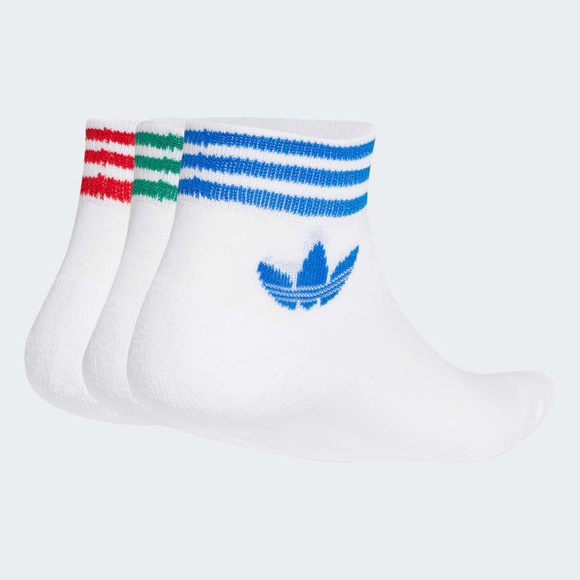 Adidas trefoil ankle socks deals