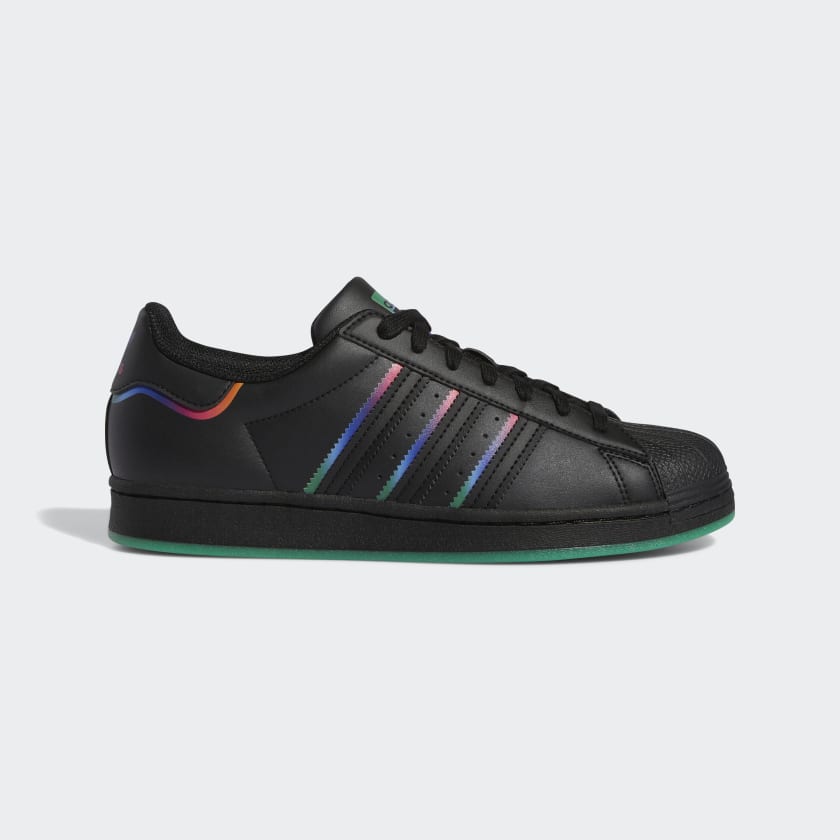 Adidas superstar online 2 all black