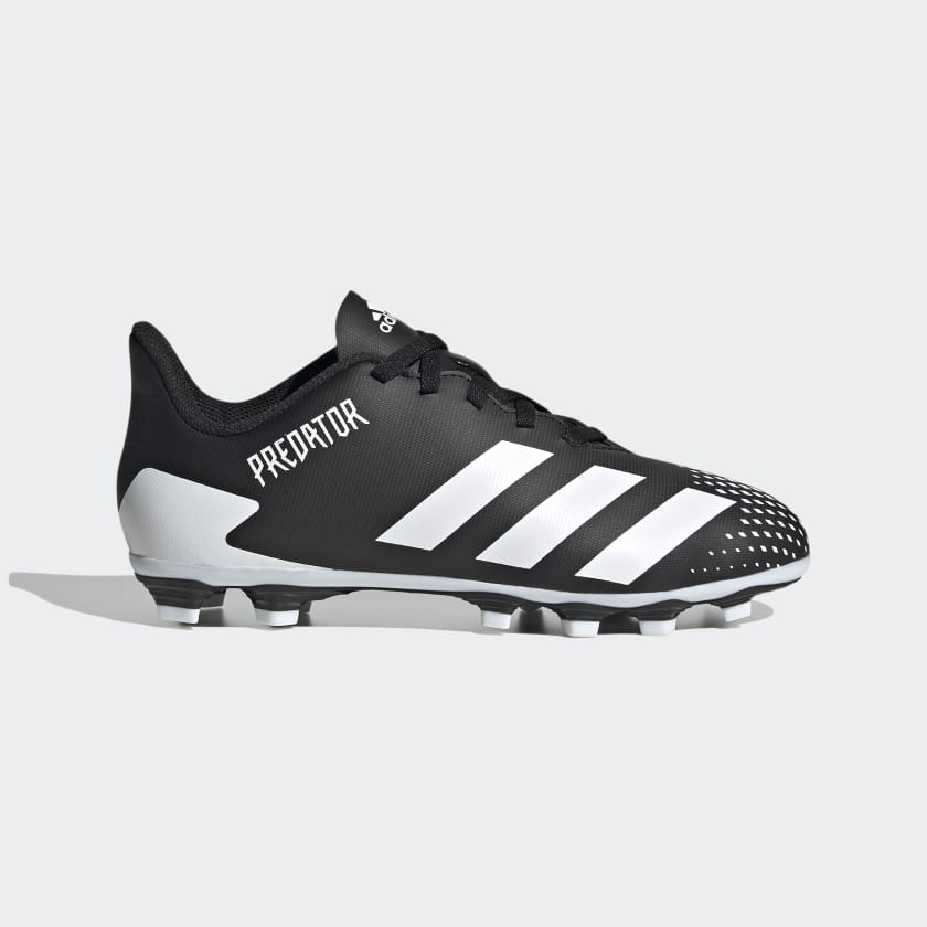 Black and white sales predator boots