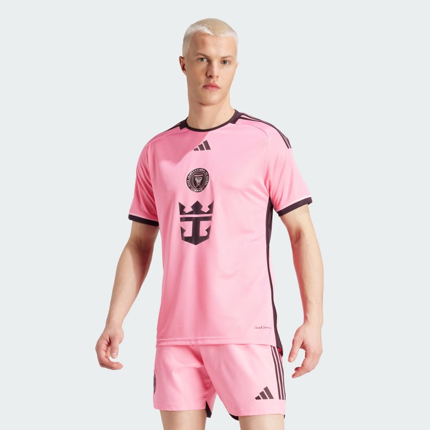 Maglia adidas rosa uomo on sale