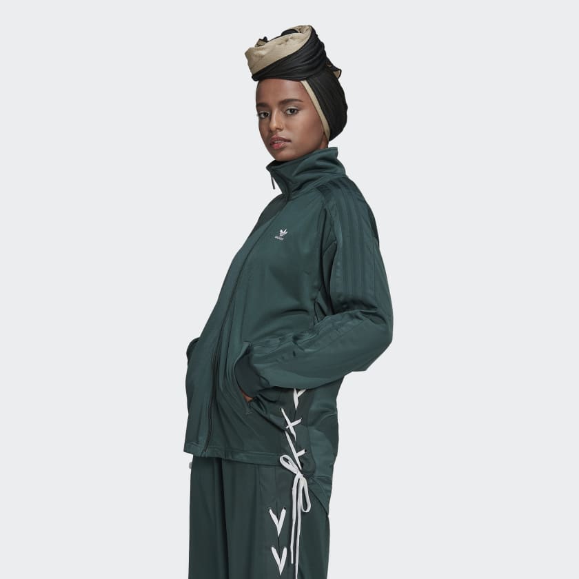 Adidas cheap trainingsjack groen