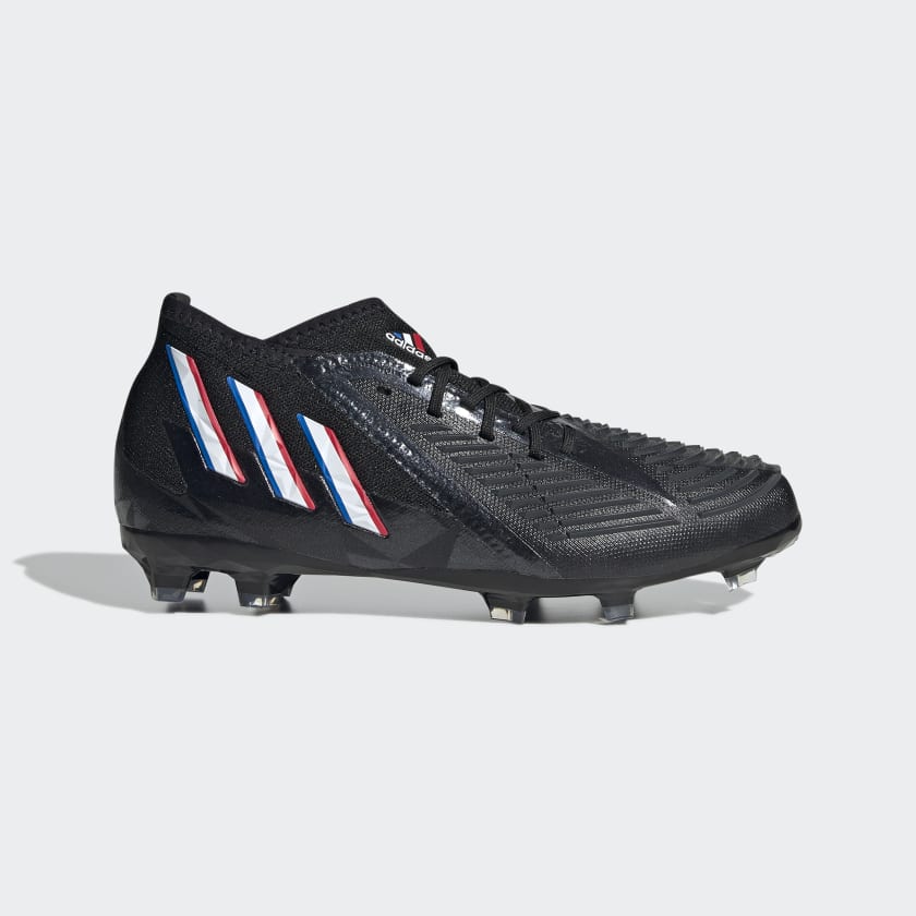 adidas Predator Edge.1 Firm Ground Cleats Black kids soccer adidas US