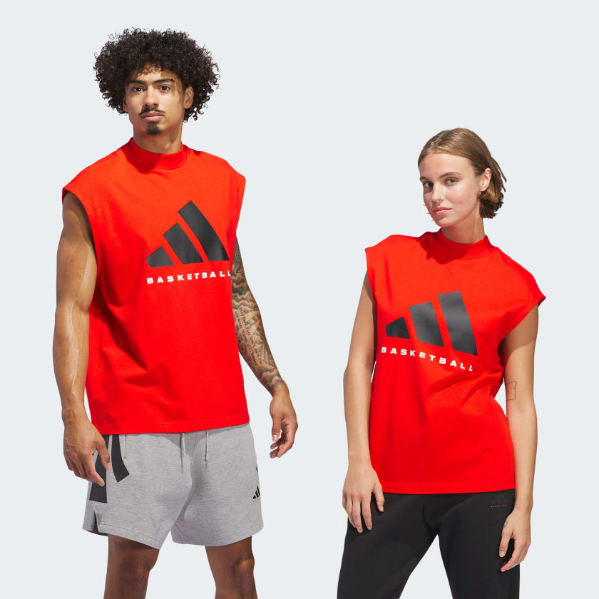 T shirt sans manche adidas clearance