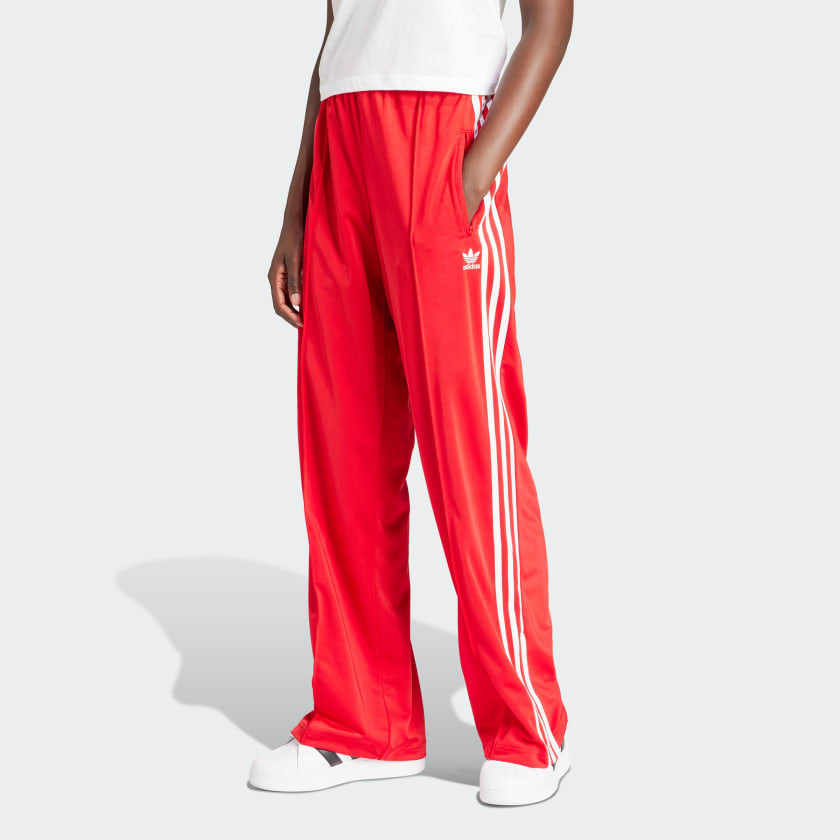 adidas Firebird Loose Track Pants - Red | adidas Finland