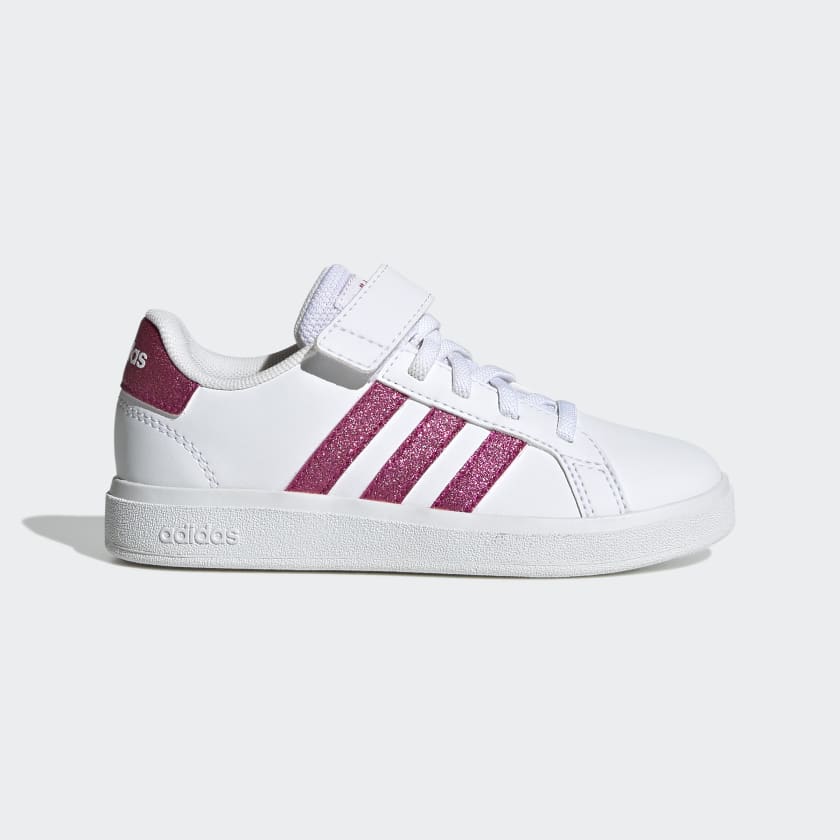 Kids adidas grand court sale