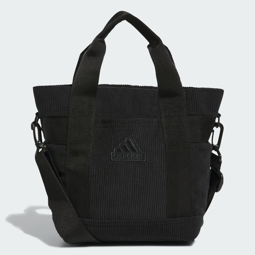 adidas Corduroy Mini Tote Bag Black Free Shipping with adiClub adidas US